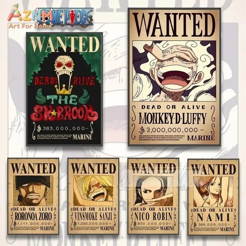 Home Decor Japandi - AZNM One Piece Luffy Gear 5