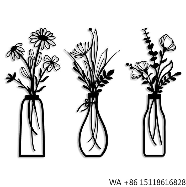 Home Decor Handicraft - Art Deco Stainless Steel Flowers Sculpture
