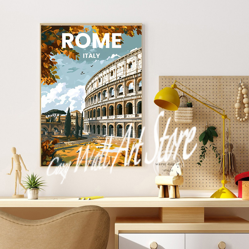 Los Angeles Santorini Greece R - Home Decor London recension och pris