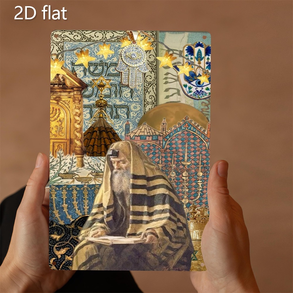 CIFBUY Vintage Jewish Elder Re - Home Decor Wall Art recension och pris