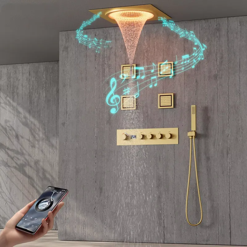 Smart LED Shower Set Bathroom  - Home Decor Gift recension och pris