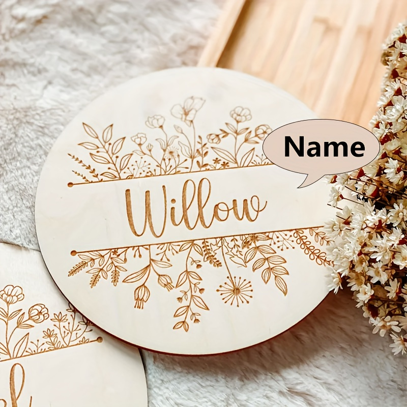 Personalized Floral Engraved N - Home Christmas Decor recension och pris