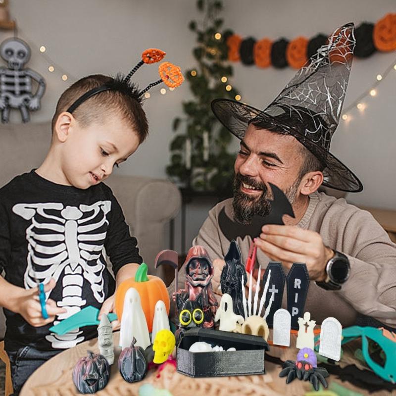 Pack of 20 Tiny Halloween Figu - Home Decor Exchange recension och pris