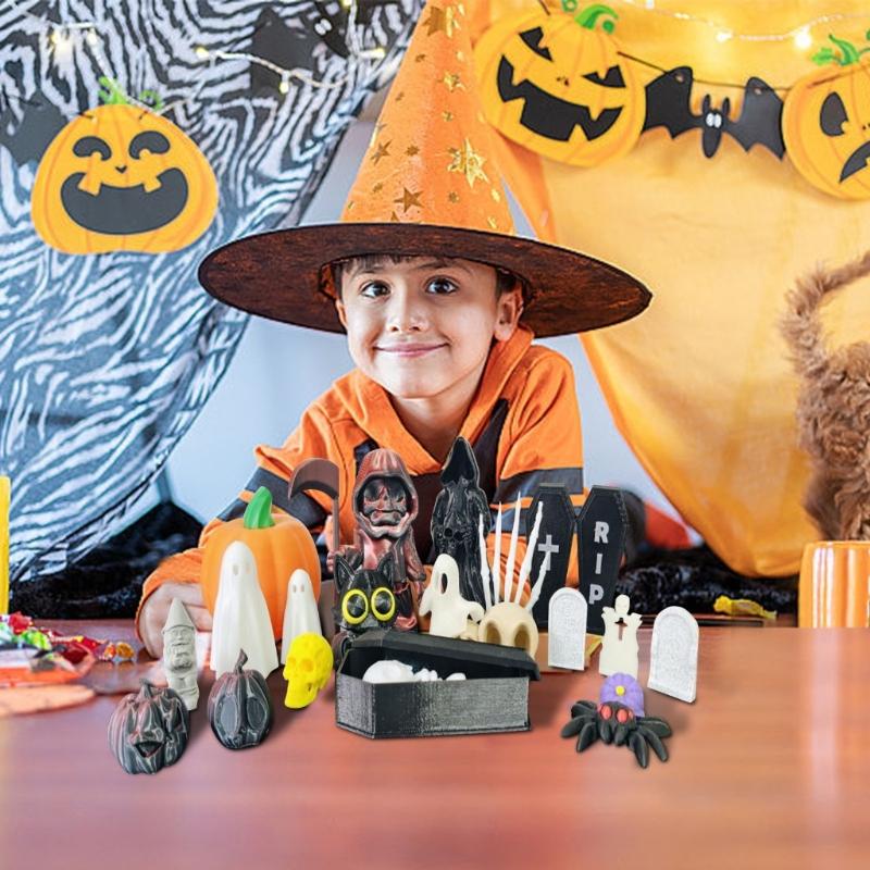 Pack of 20 Tiny Halloween Figu - Home Decor Exchange recension och pris