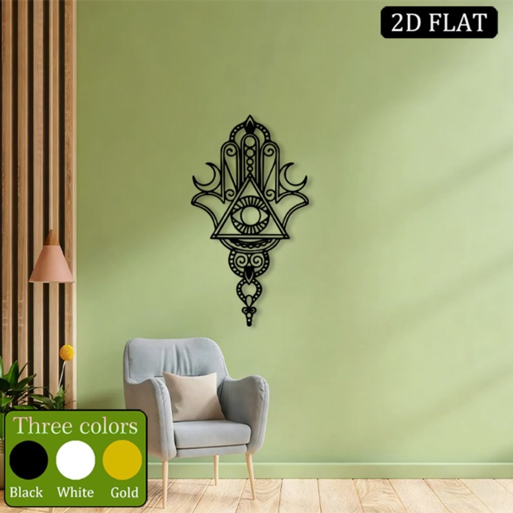 CIFBUY Iron Wall Art Hamsa Evi - Home Decor Wall Art recension och pris