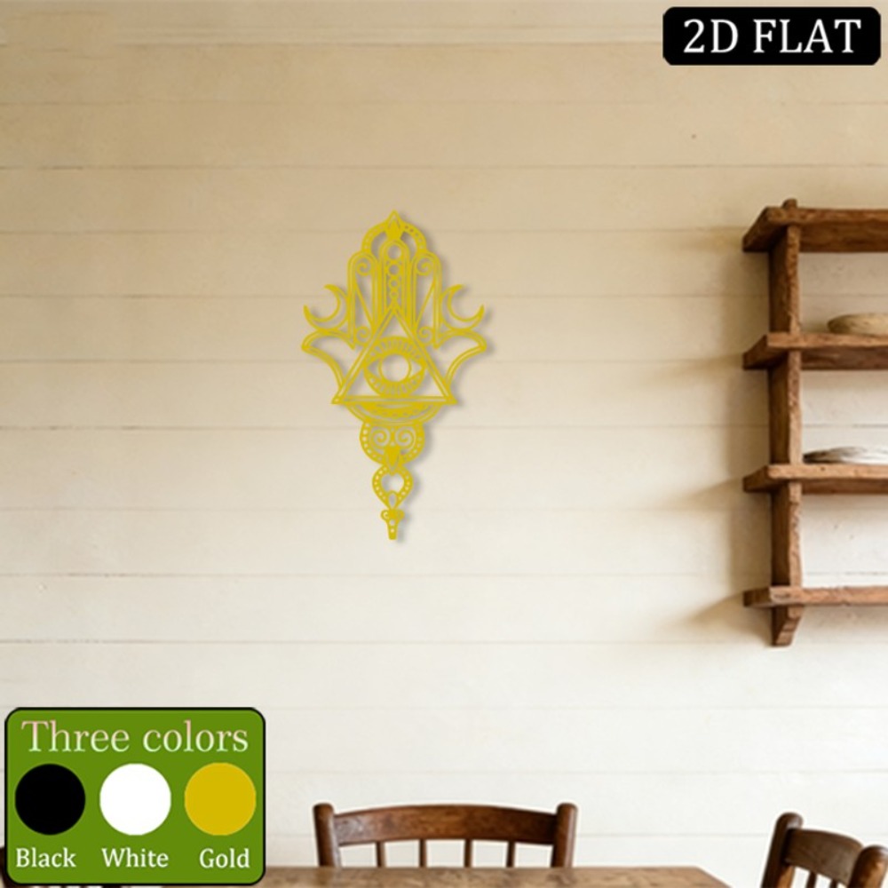 CIFBUY Iron Wall Art Hamsa Evi - Home Decor Wall Art recension och pris