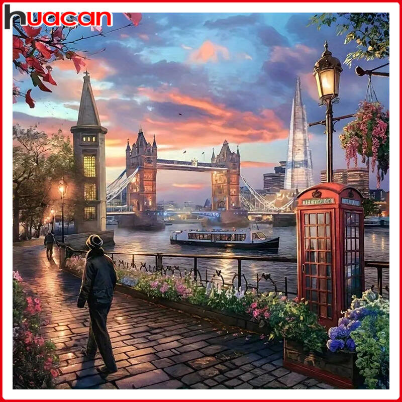 Huacan Diamond Painting Kit Lo - Home Decor London recension och pris