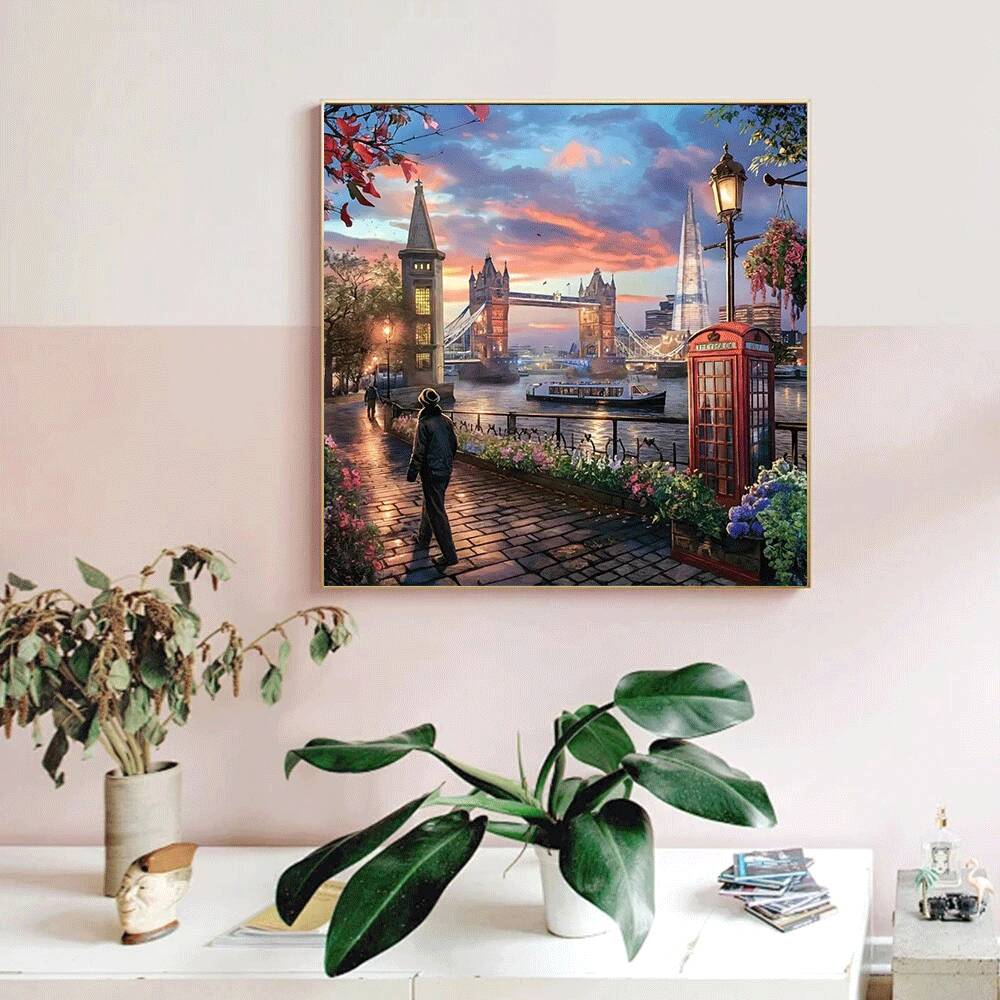 Huacan Diamond Painting Kit Lo - Home Decor London recension och pris