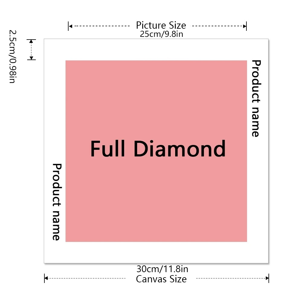 Huacan Diamond Painting Kit Lo - Home Decor London recension och pris