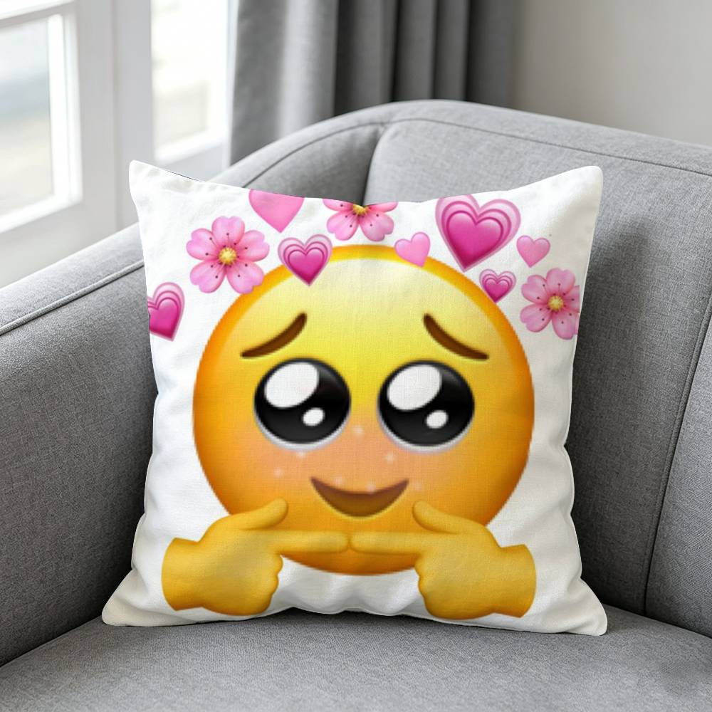 spring-g emojis-s Pillow cover - Home Decor Emoji recension och pris