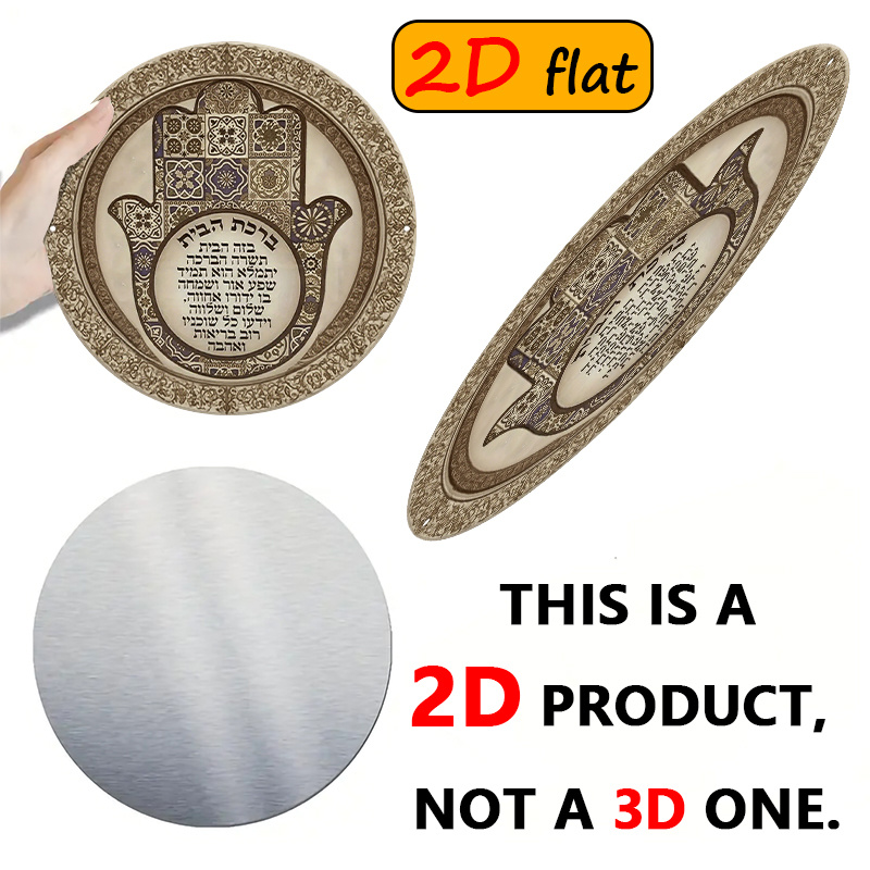 CIFBUY Exotic Hamsa Hand Alumi - Home Decor Wall Art recension och pris