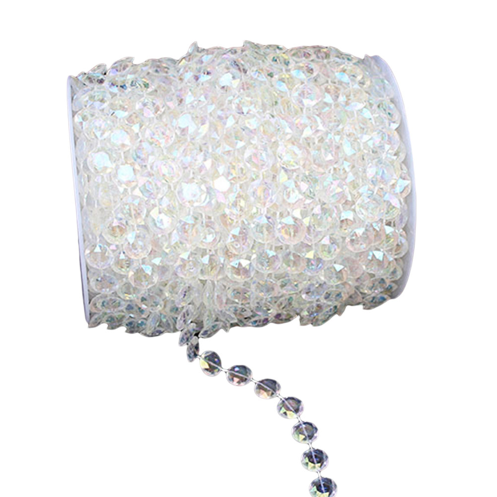 10M Clear Octagonal Acrylic Be - String Curtain Light recension och pris