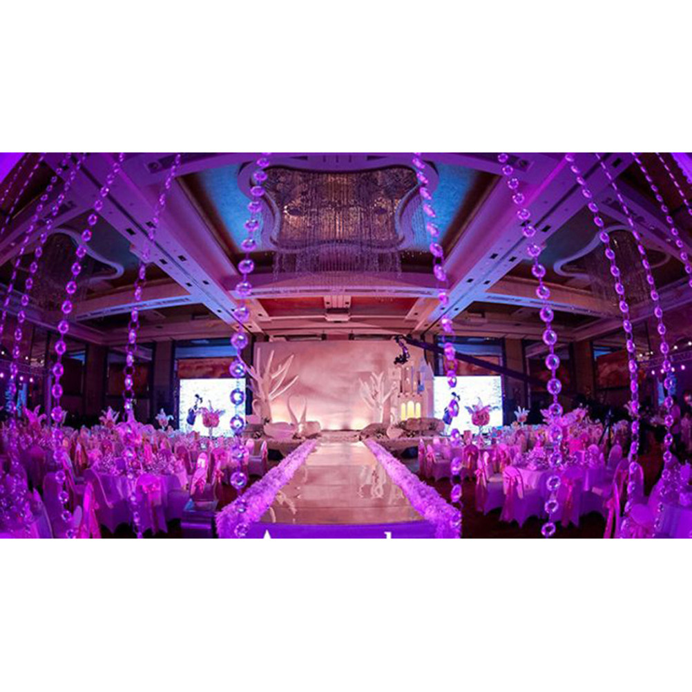 10M Clear Octagonal Acrylic Be - String Curtain Light recension och pris
