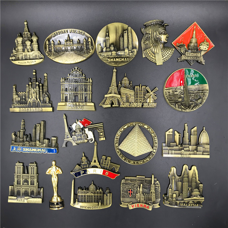 France Paris Metal 3D Cute Mag - Home Decor London recension och pris