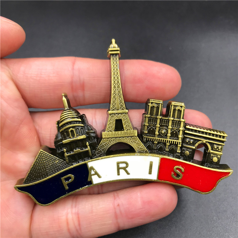 France Paris Metal 3D Cute Mag - Home Decor London recension och pris