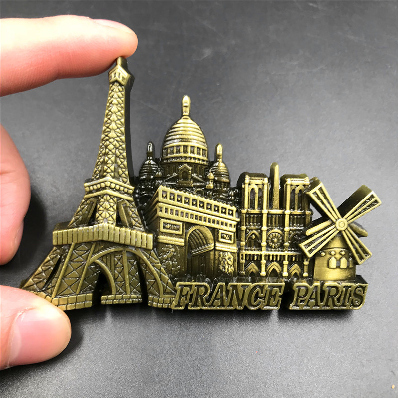 France Paris Metal 3D Cute Mag - Home Decor London recension och pris