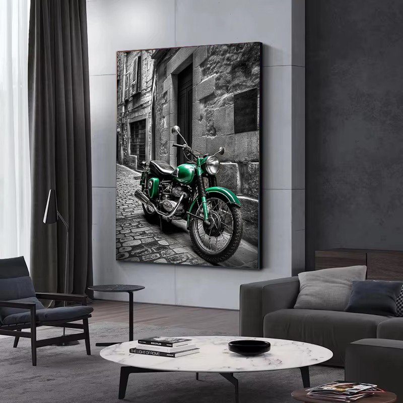 Modern Black and White Buildin - Home Decor London recension och pris