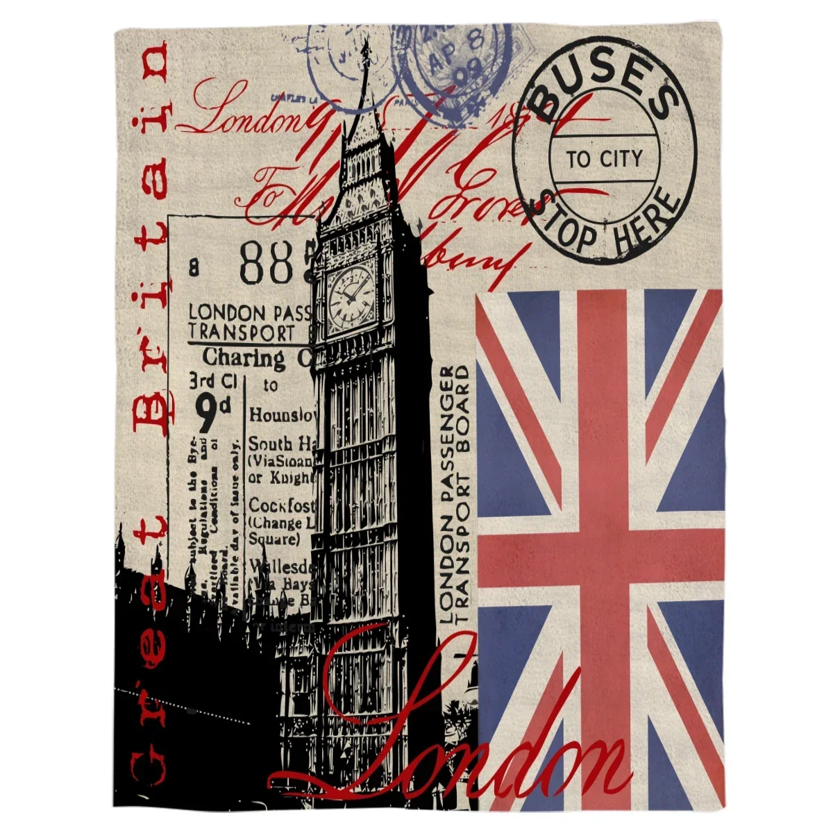 London Great Britain Big Ben F - Home Decor London recension och pris