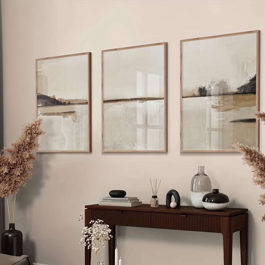 3pcs/set Neutral Abstract Geom - Home Decor Japandi recension och pris