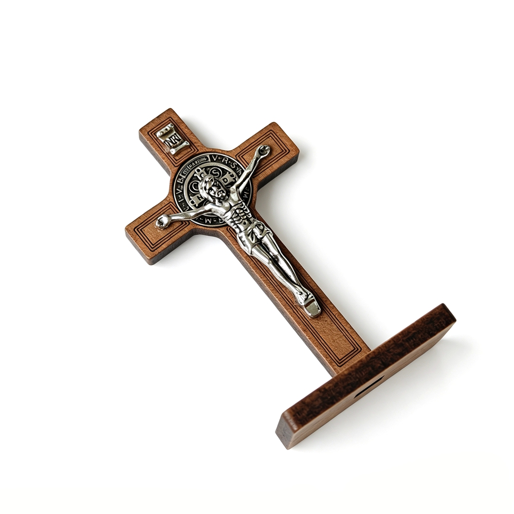 St Benedict Standing Crucifix  - Home Decor Mod recension och pris