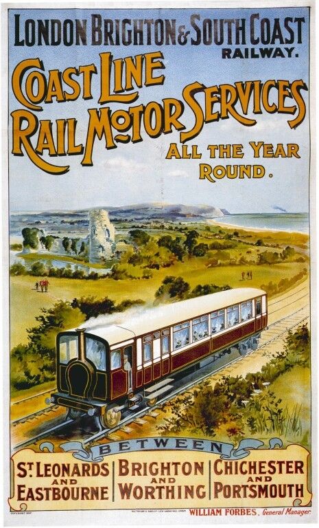 Vintage Railway London to Lond - Home Decor London recension och pris