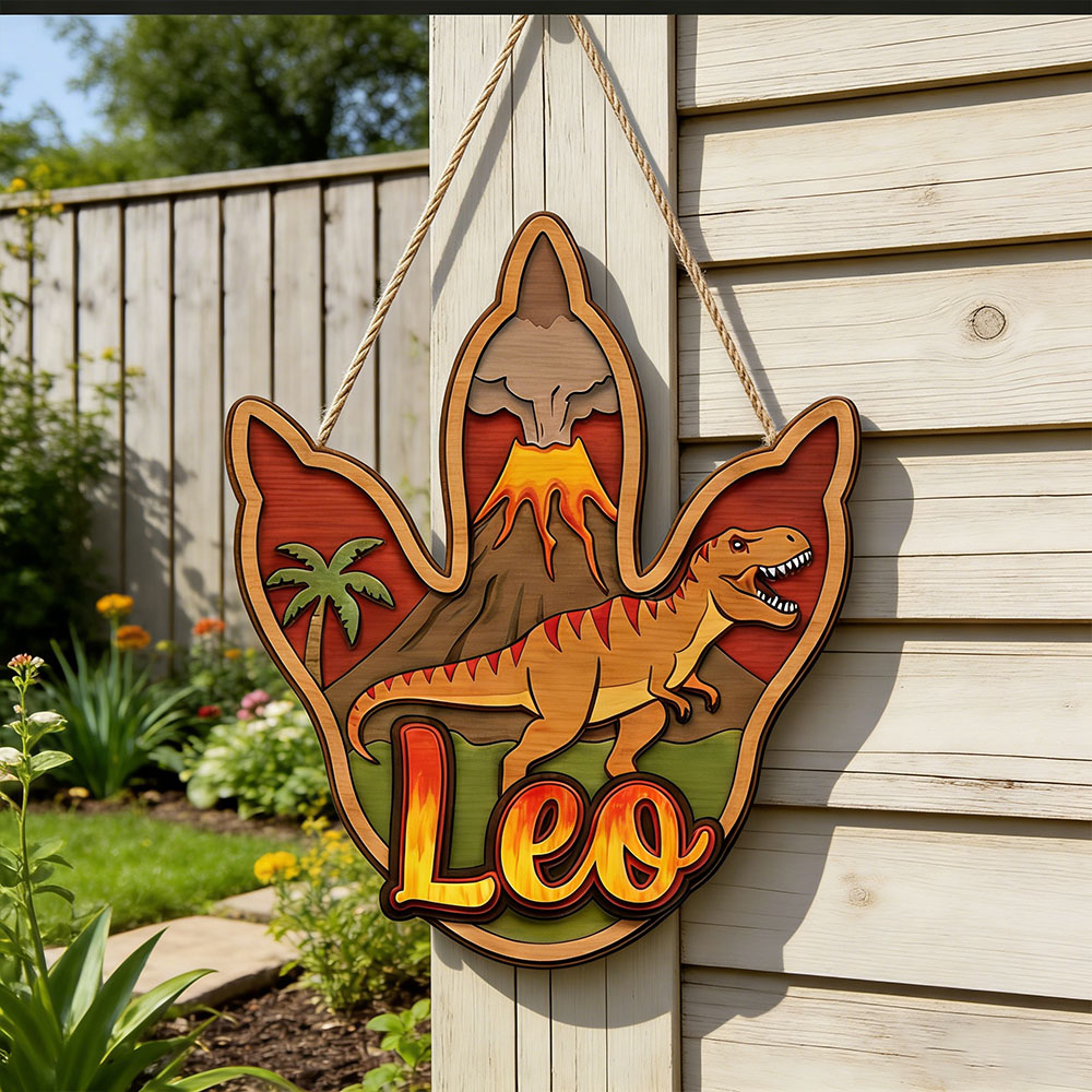 Personalized 3D T-Rex Dinosaur - Home Decor Zone recension och pris