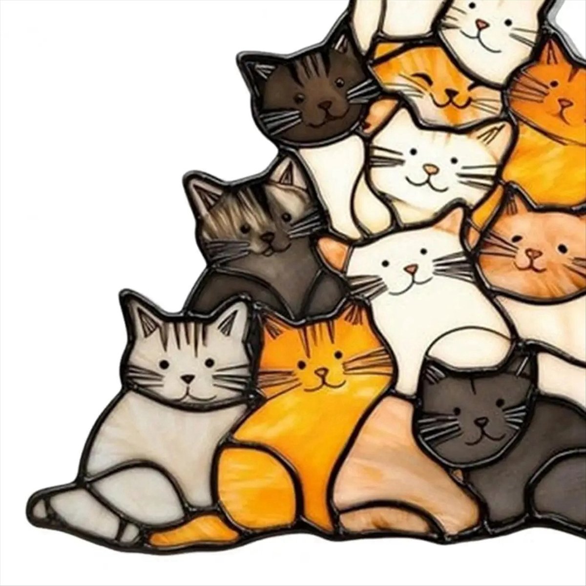 [N84R] Cat Sun Catcher Acrylic - Home Decor Cat recension och pris