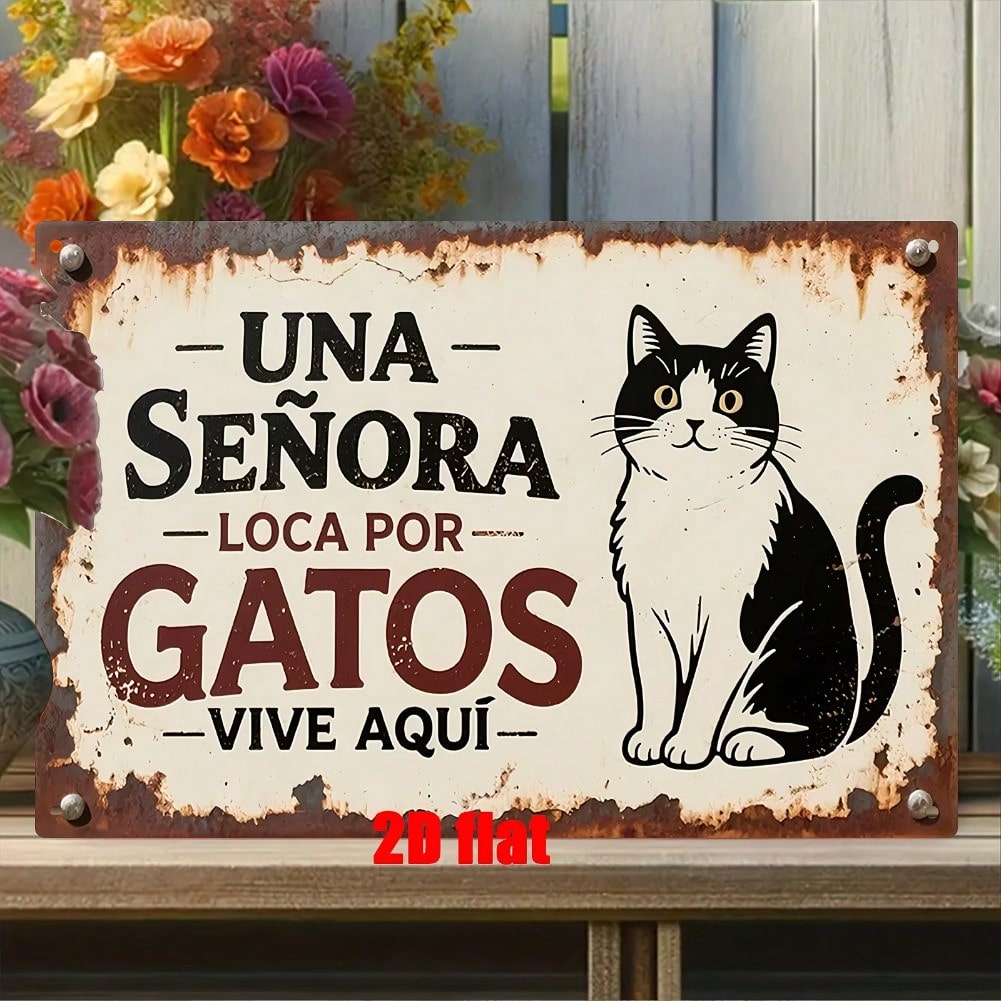 Spanish Crazy Cat Lady Home De - Home Decor Cat recension och pris