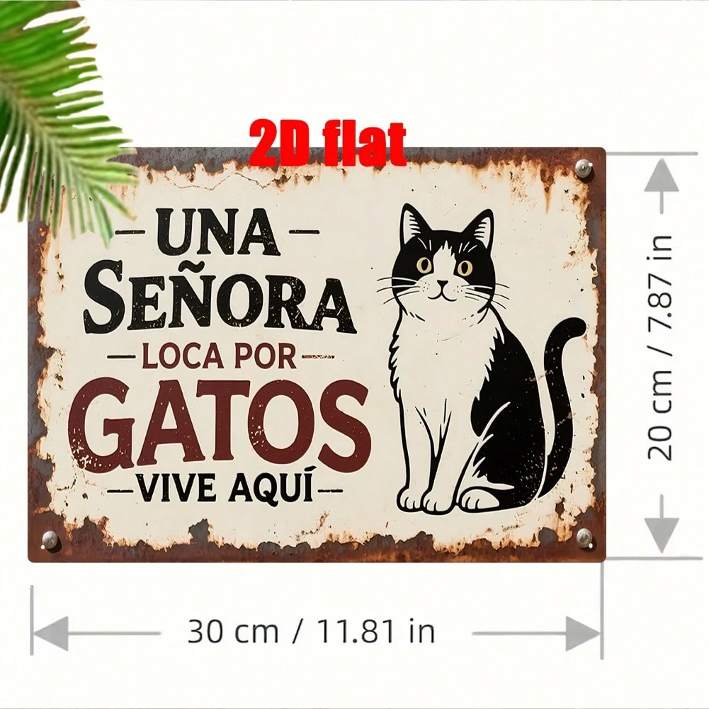 Spanish Crazy Cat Lady Home De - Home Decor Cat recension och pris
