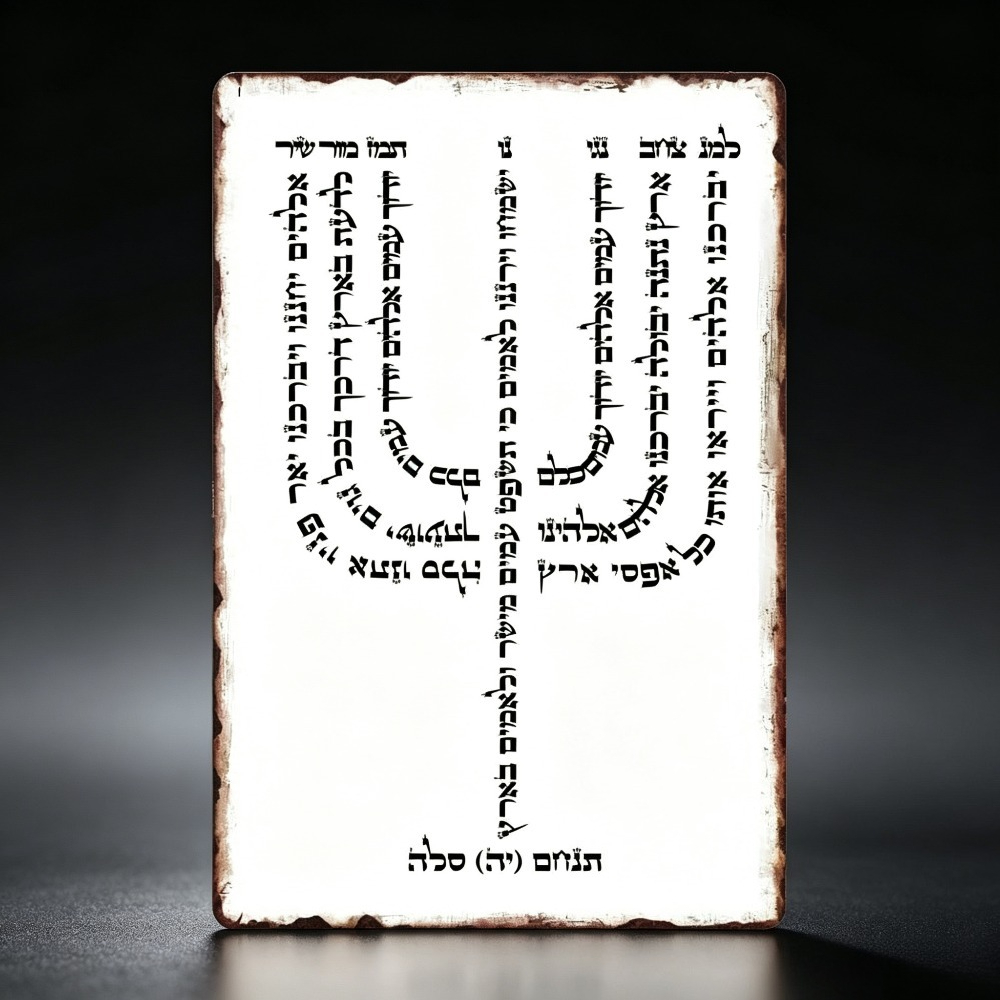 CIFBUY Vintage Hebrew YHVH Alu - Home Decor Wall Art recension och pris