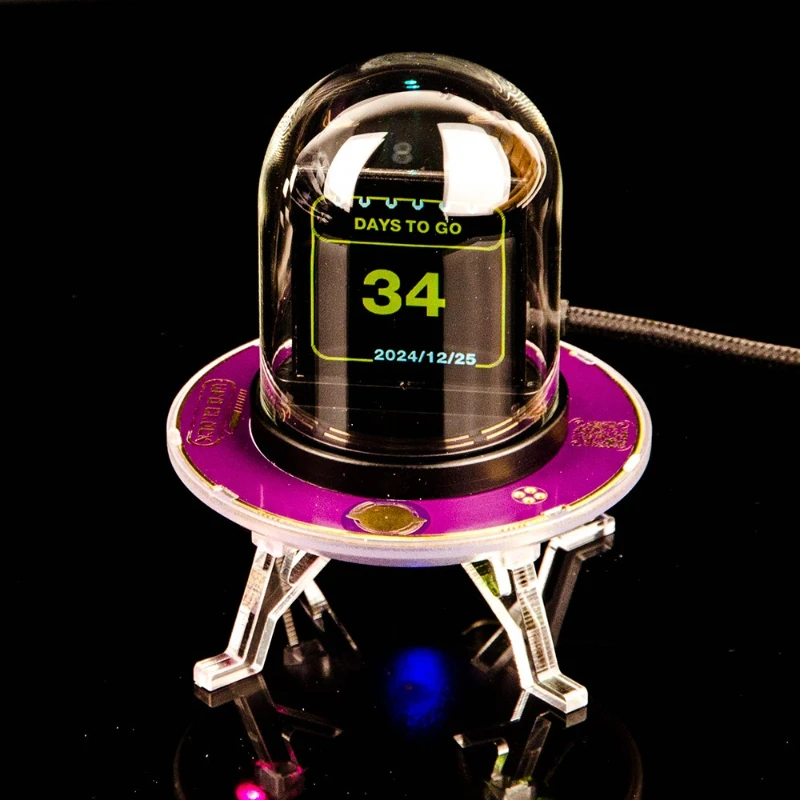 Multi Functional WiFi UFO Cloc - Home Decor Exchange recension och pris