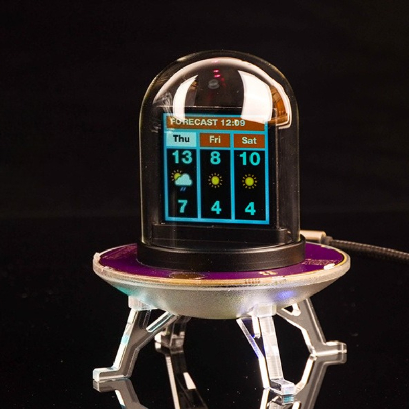 Multi Functional WiFi UFO Cloc - Home Decor Exchange recension och pris