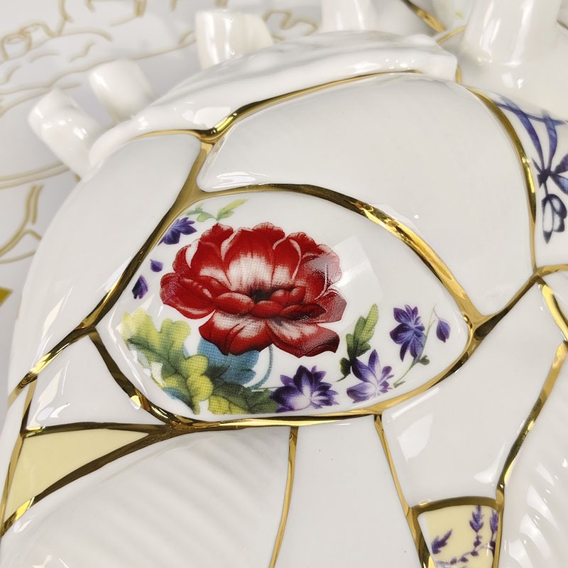 Heart vase Living room wine ca - Home Decor Luxury recension och pris