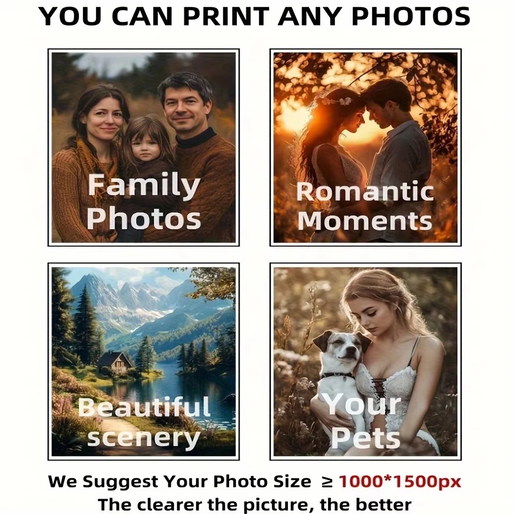 Personalized Photo Canvas, Cus - Home Christmas Decor recension och pris