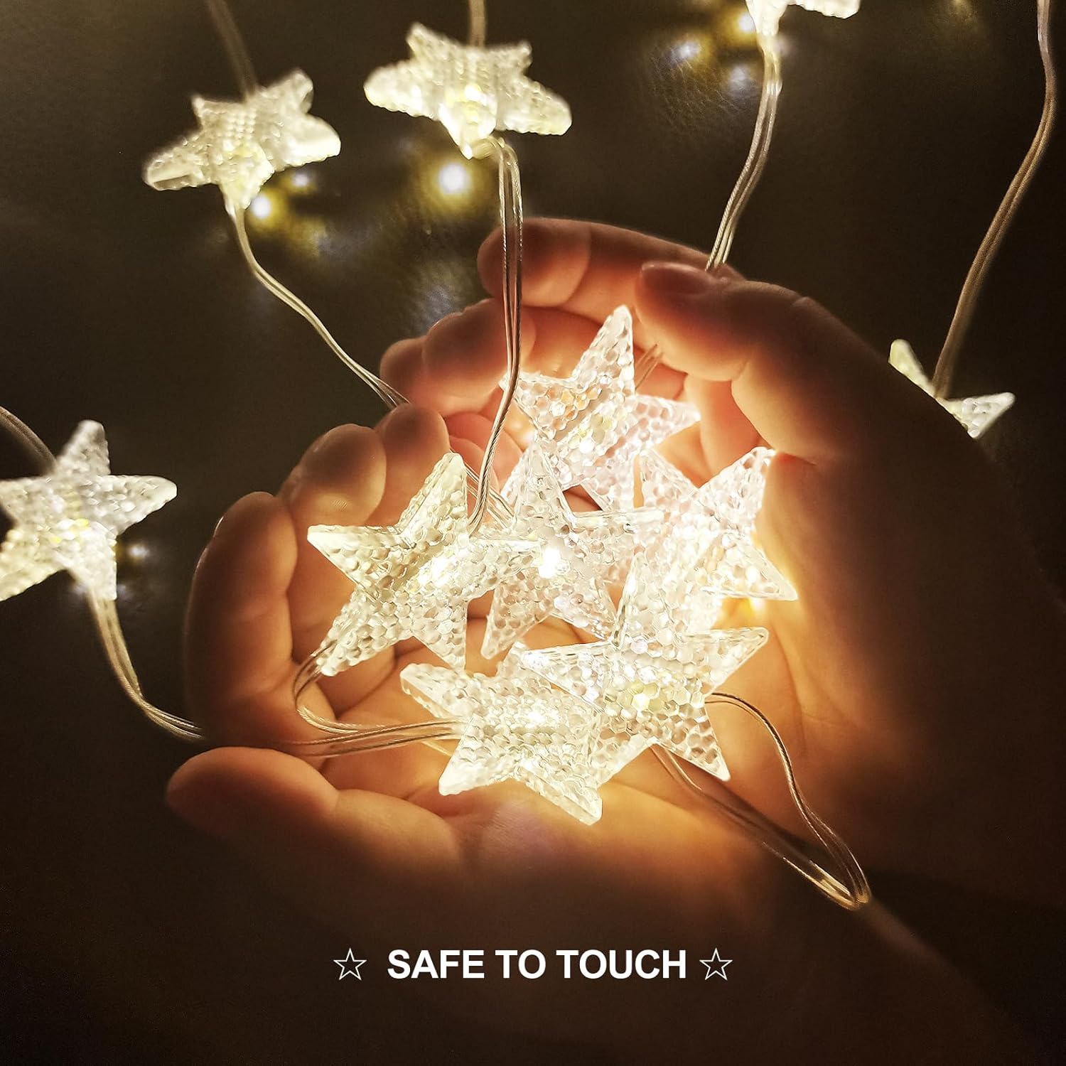 1pc 120 LED Star Curtain Light - String Curtain Light recension och pris