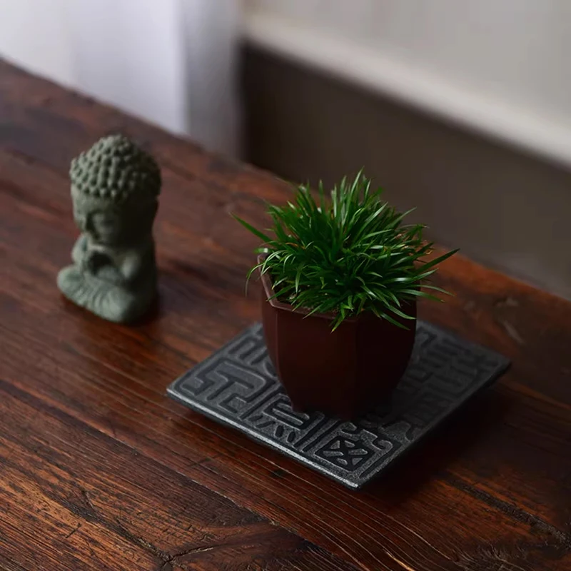 Square Tea Coaster Stone Tray  - Home Decor Handicraft recension och pris