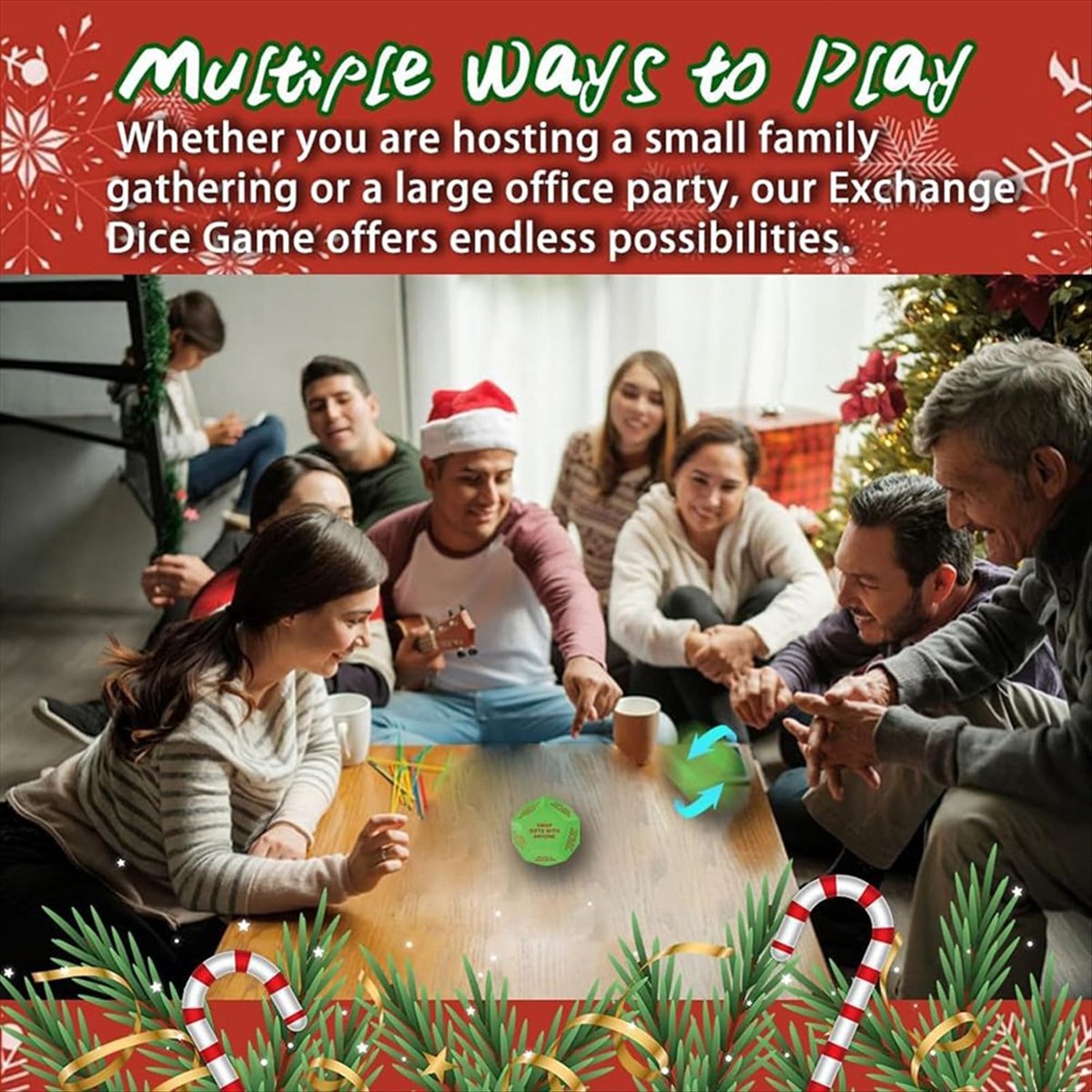 BHBL 2PCS Santa Swap Gift Exch - Home Decor Exchange recension och pris
