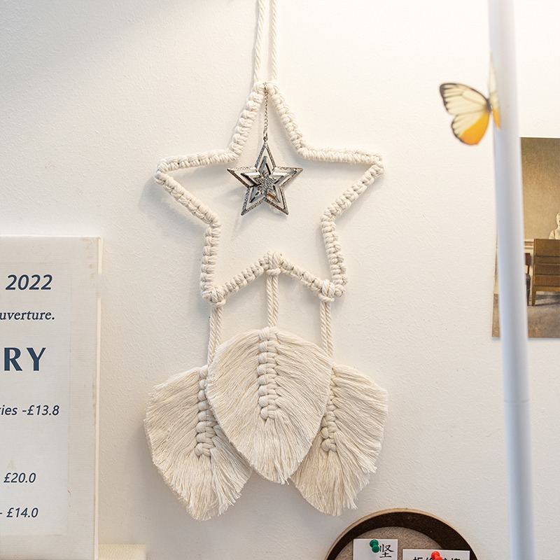 1 PC Starry Fringe Weave Tapes - Aesthetic Tapestry recension och pris