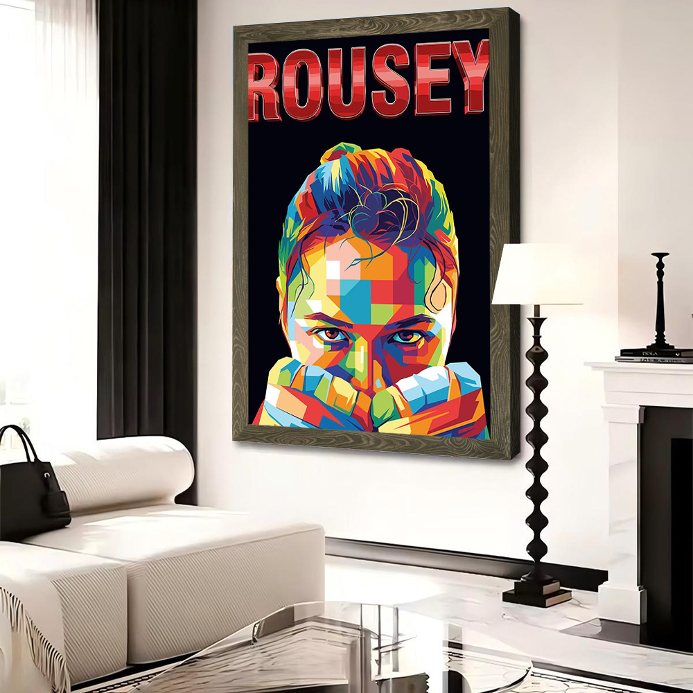 Rousey: Ronda Rousey Pop Art P - Home Decor Niche recension och pris