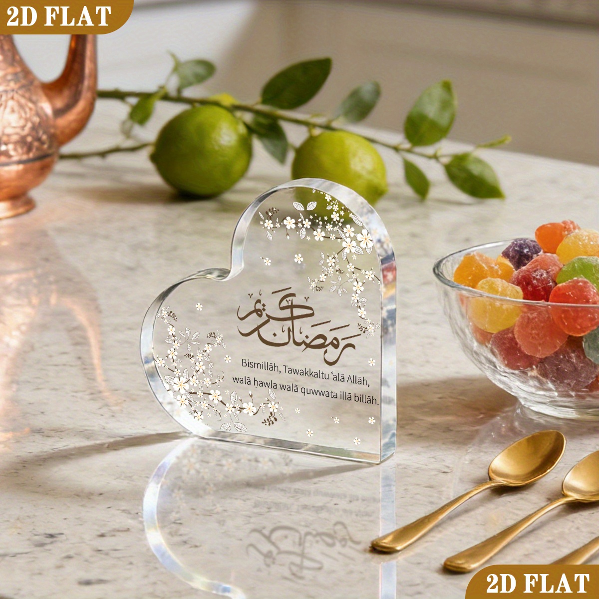 CIFBUY Acrylic Plaque 2D Flat  - Home Decor Gift recension och pris