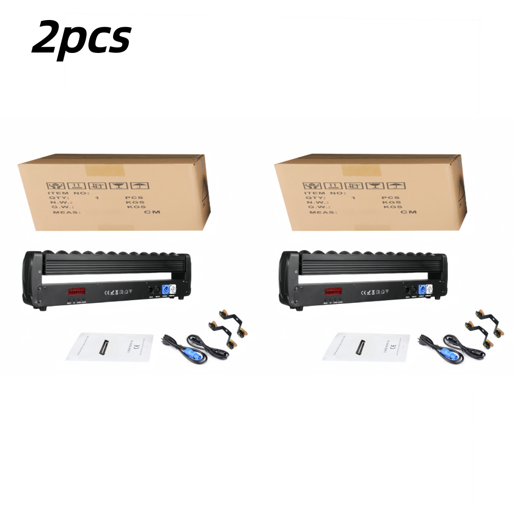 2pcs 200W Double Sides Beam Cu - String Curtain Light recension och pris