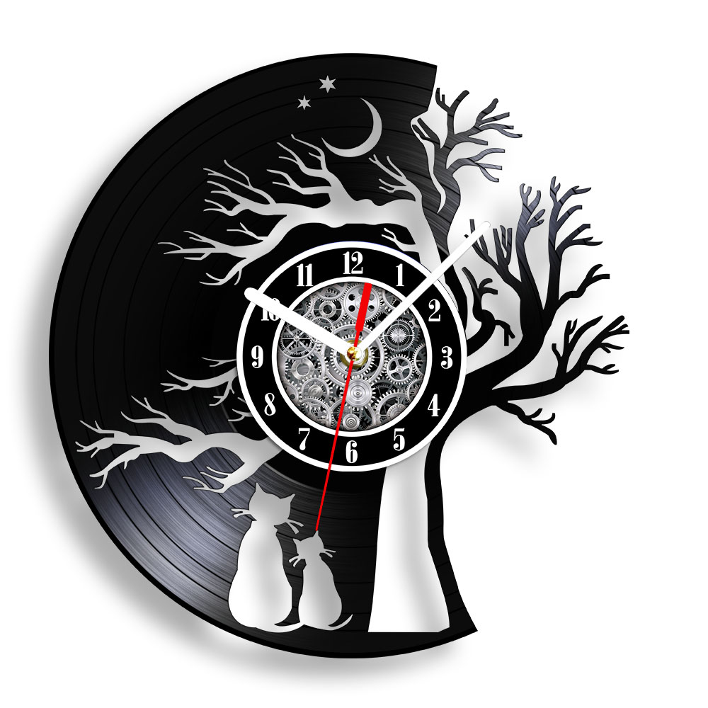 Cats Couple Under The Tree Vin - Home Decor Under 300 recension och pris
