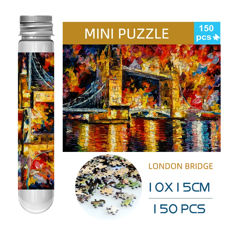 150pcs Mini Test Tube Puzzle L - Home Decor London recension och pris