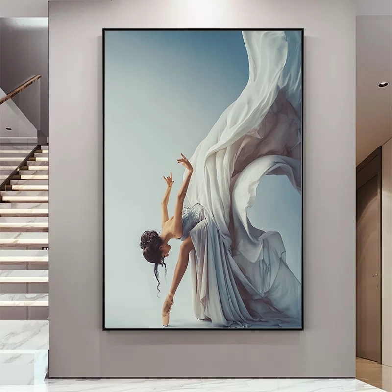 Modern Ballet Dancing Girl Can - Home Decor Niche recension och pris