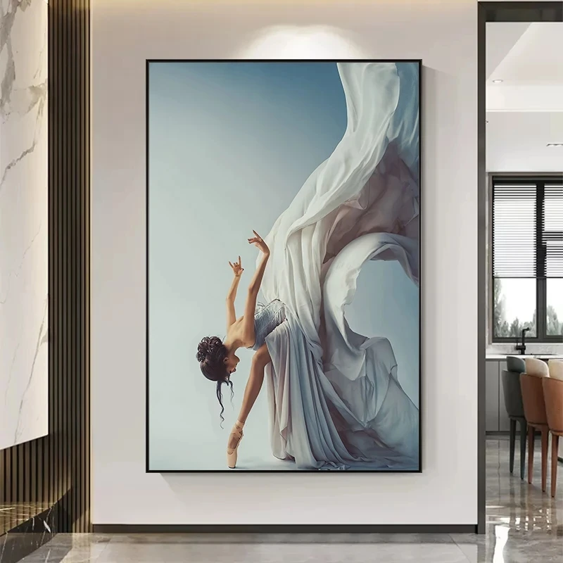 Modern Ballet Dancing Girl Can - Home Decor Niche recension och pris