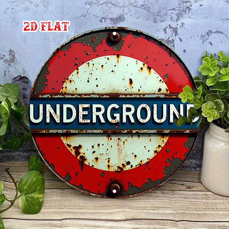 2D flat 1pc retro London Under - Home Decor London recension och pris