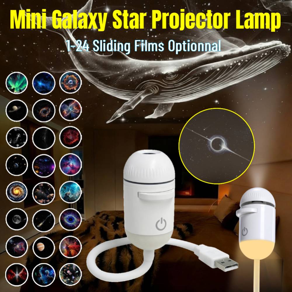 Galaxy Starry Sky Night Light  - Home Decor Zone recension och pris