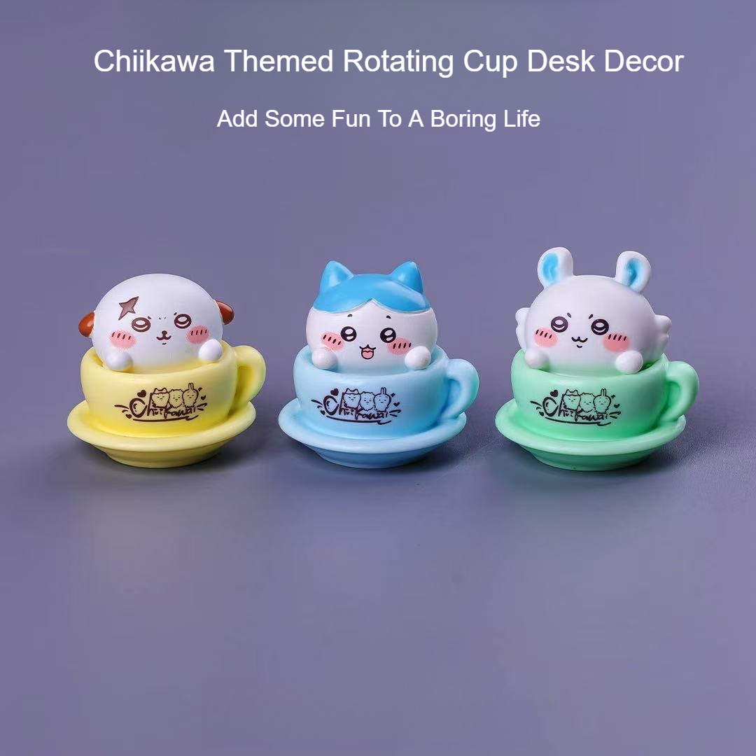 Chiikawa Rotating Cup Figure K - Home Decor Niche recension och pris